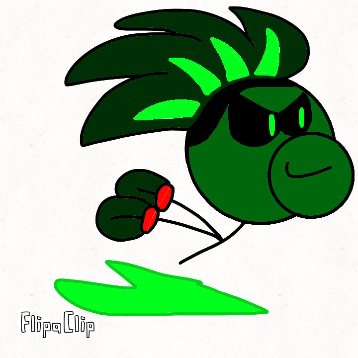 Pea Running Stripe Pea Running (SUPER CHARGED) GIF by StripeOfficialArt on DeviantArt
