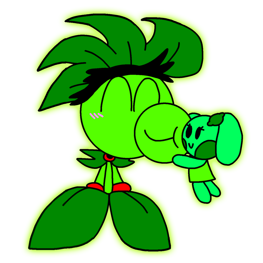 Lime Rabbit My Lime Bunny Plushie Hugging Me by StripeOfficialArt on DeviantArt