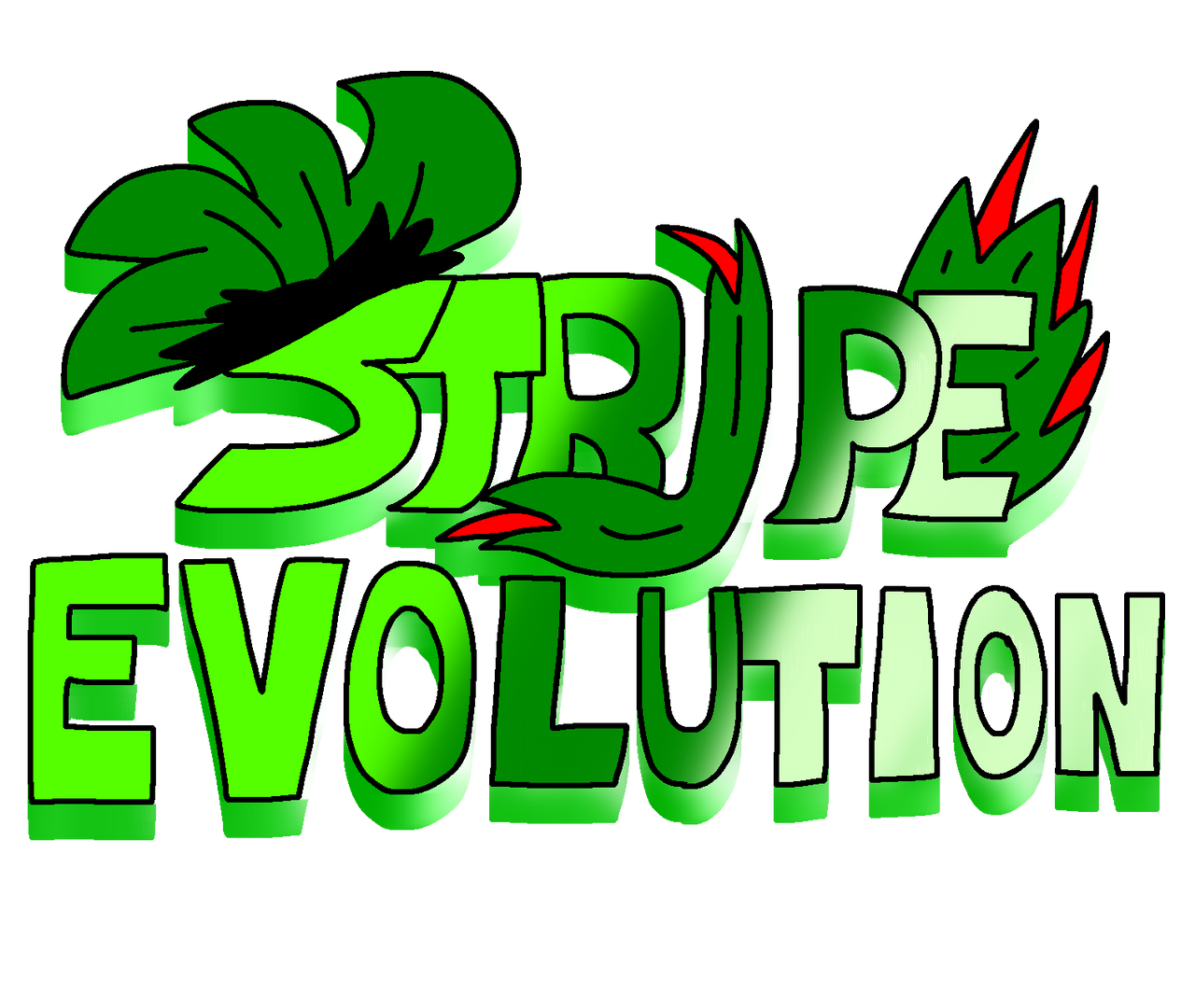 Stripe Evolution Official Logo by StripeOfficialArt on DeviantArt