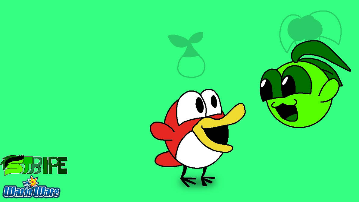 Pyoro And Peep Fruit by StripeOfficialArt on DeviantArt
