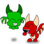 Two Little Pet Drgaons (Roblox)