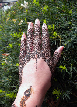 Henna Swirl Glove