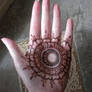 Henna Hand Flower Mandala