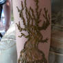 Old Henna Tree on Wrist