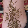 Henna Sunflower Ankle