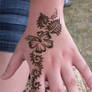 Henna Hibiscus Hand