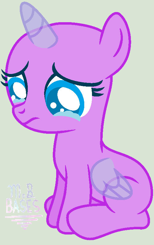 MLP Base 9 Sad.. by MarlenBloot on DeviantArt