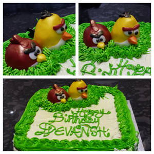 Angry Birds Cake