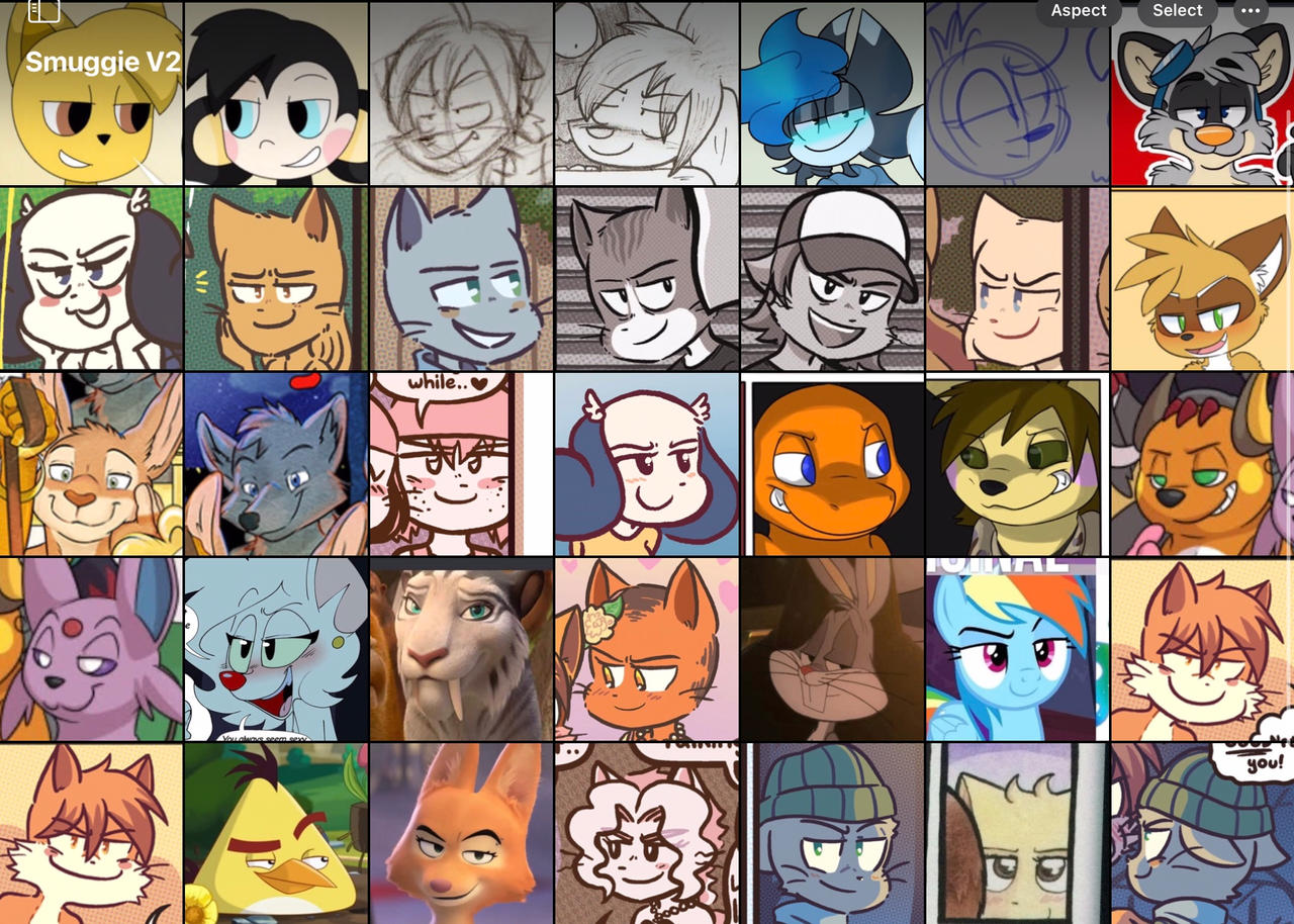 SMUG expressions and reactions (part 1) by CartoonyLover on DeviantArt