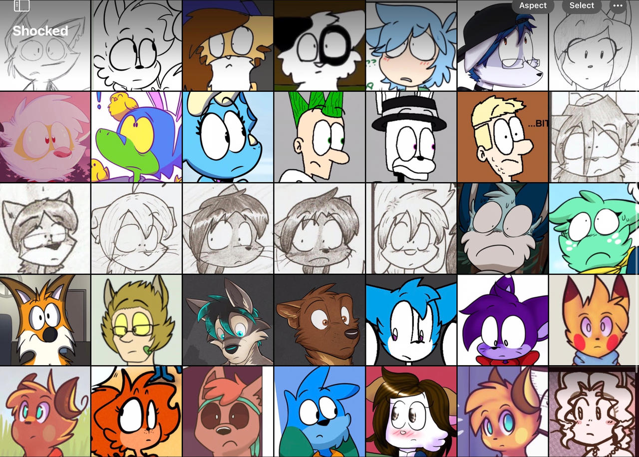 SHOCKED expressions and reactions by CartoonyLover on DeviantArt