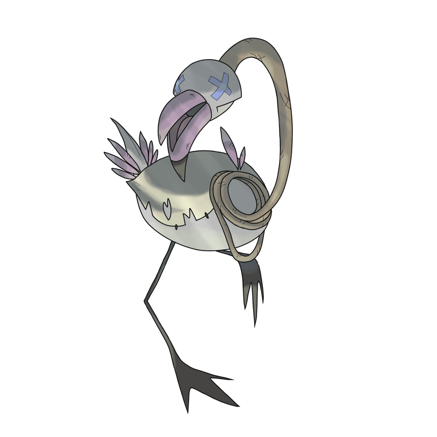 Strangle Pokemon Flamingasp - The Strangler Pokemon by ChesskaDoodles on DeviantArt