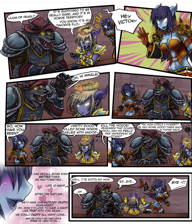 Comic Commission: Victors proof of affection pg1