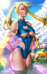 R.Mika Street Fighter: Summer Sports Special 2018