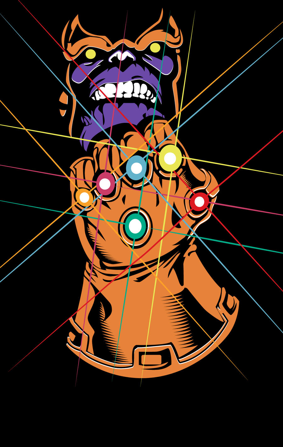 Infinity Gauntlet Thanos by lunar-tes on DeviantArt