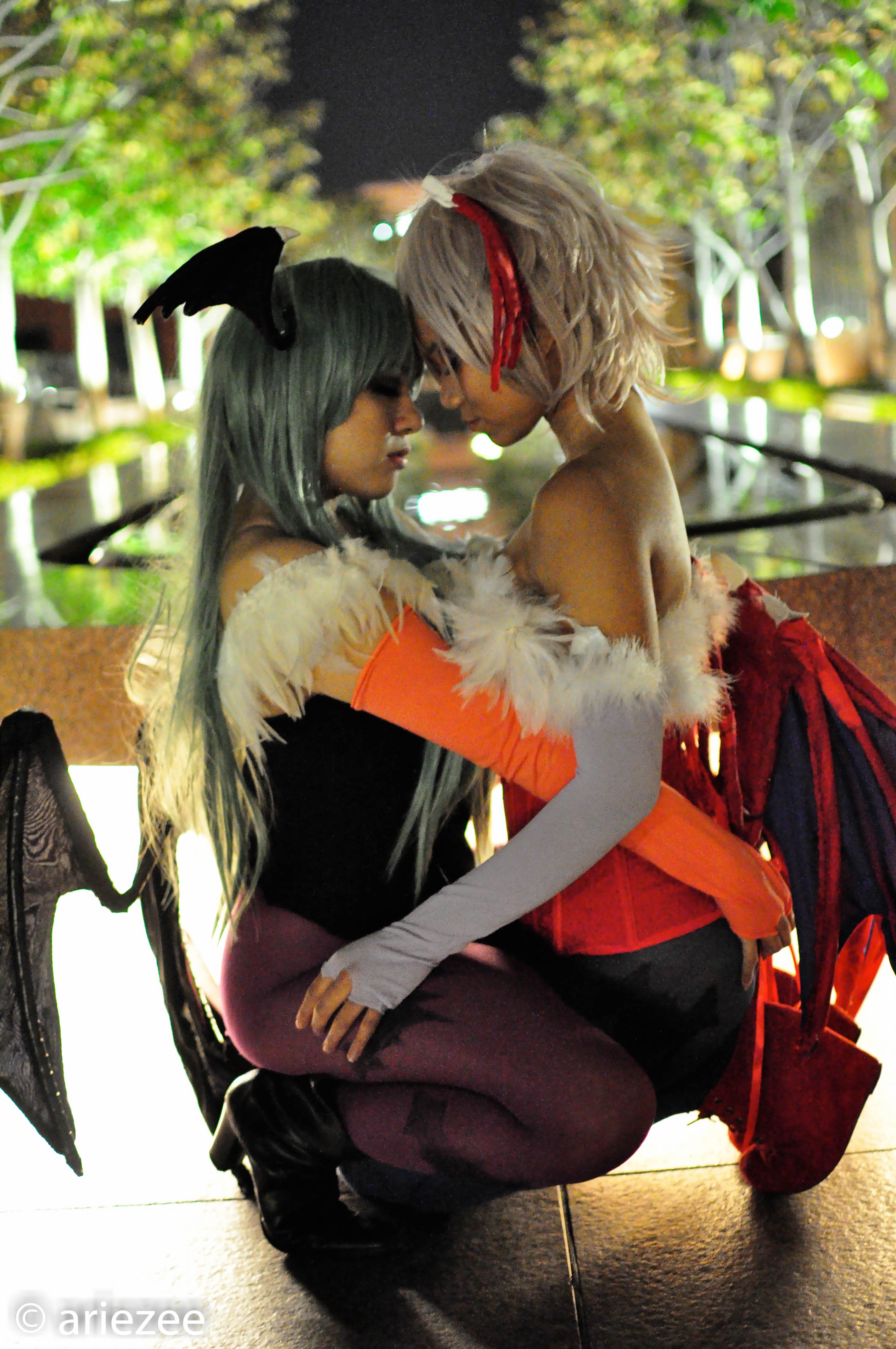 Lilith and Morrigan