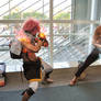 natsu vs gray cosplay anime expo 2013