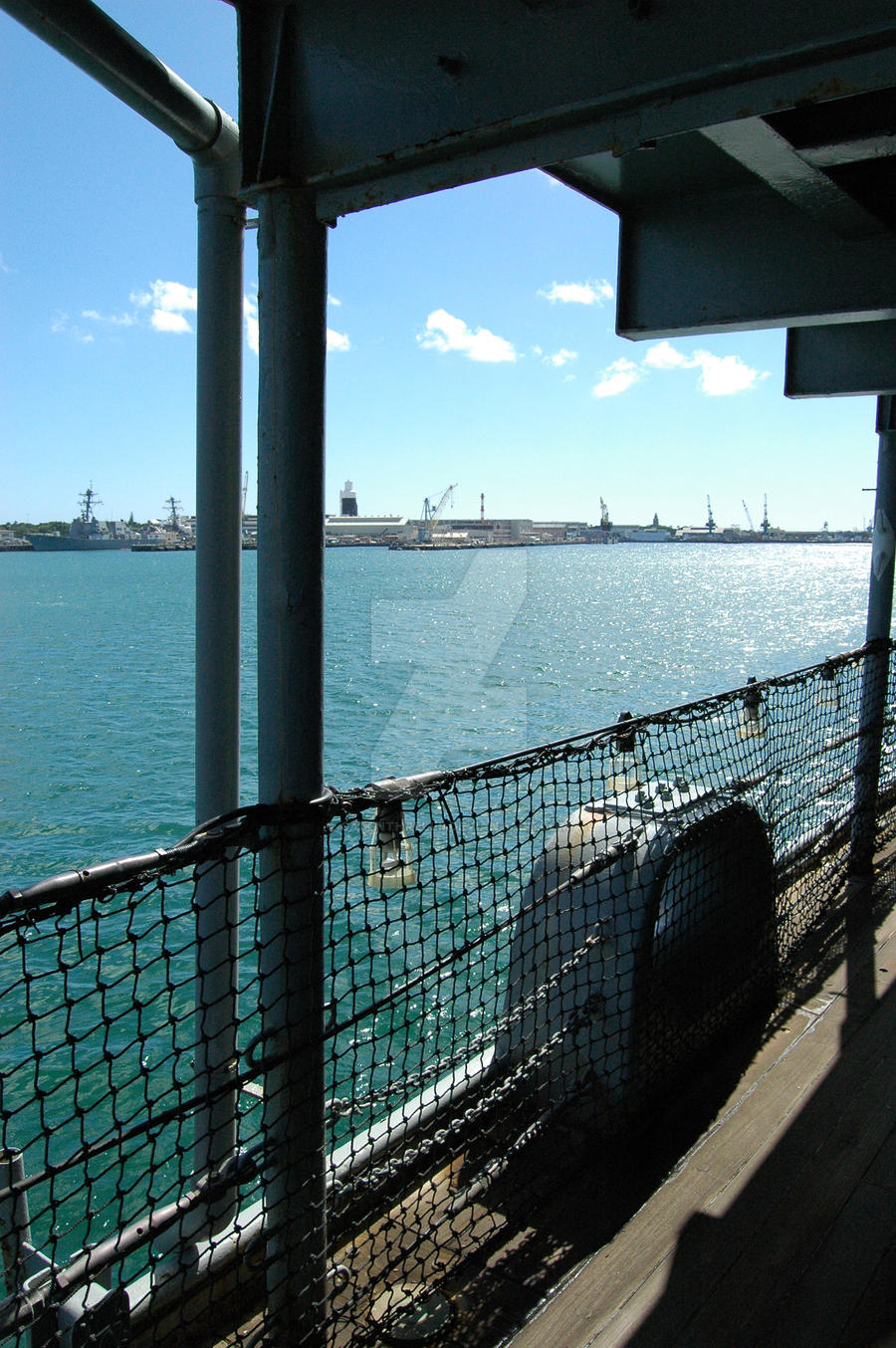 USS Missouri (On Deck)