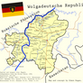 German Volga Republic - an alternate history map