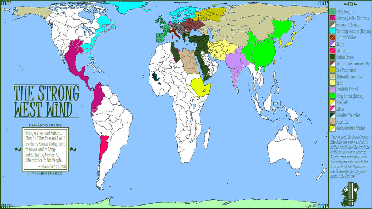 The Strong West Wind - Peters Projection by SRegan on DeviantArt