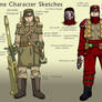 Atreides and Harkonnen designs - alternate version