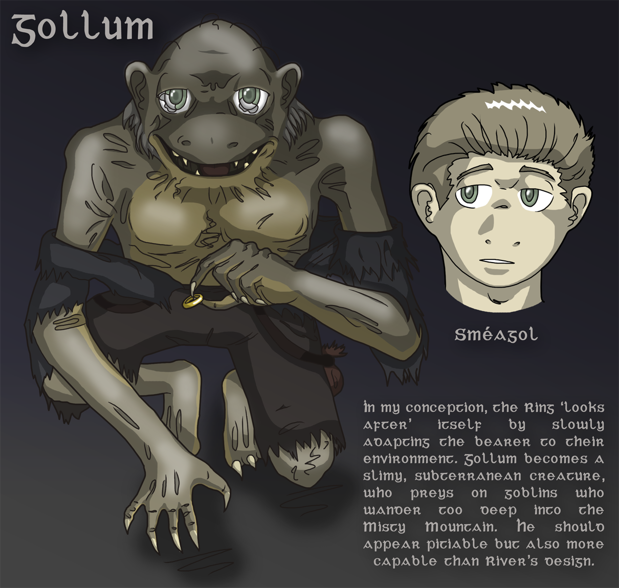 Gollum (Character) - Comic Vine