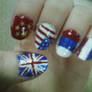 Allied Powers Nail Art