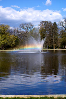 Rainbow at a Sunny day