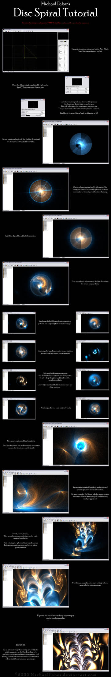 Alantutorial Disk Tutorial Disc Spiral Tutorial by MichaelFaber on DeviantArt