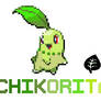 Pixel Chikorita