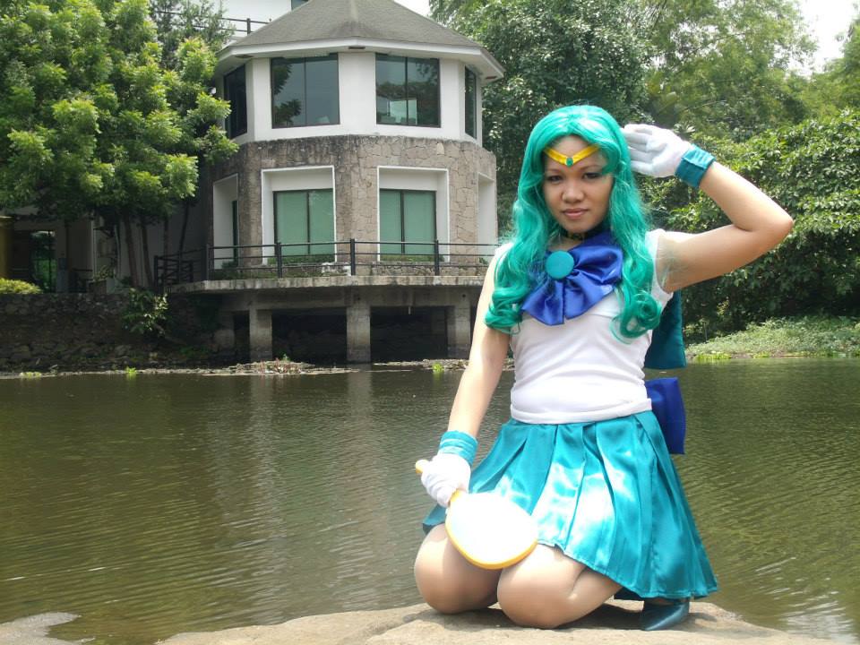 Sailor Neptune with Deep Aqua Mirror