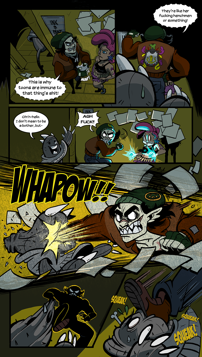 The Ink Machine 06 by kozispoon on DeviantArt