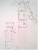 Sketch of Two Towers