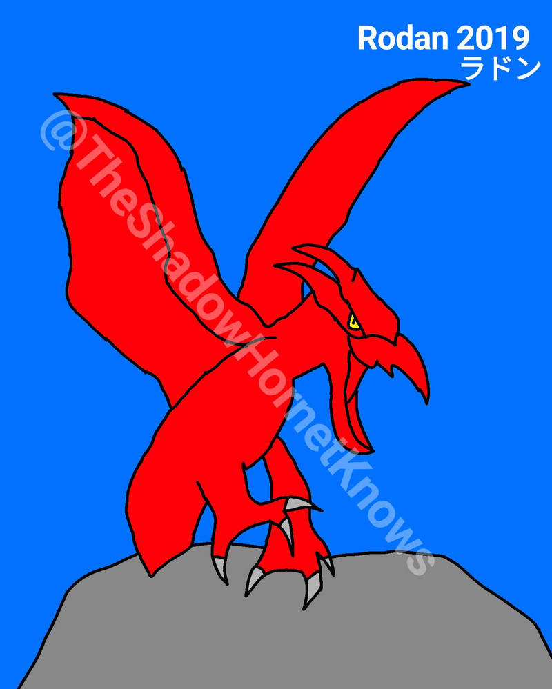 Monster March Day 10 Legendary Rodan by TheShadowHornetKnows on DeviantArt