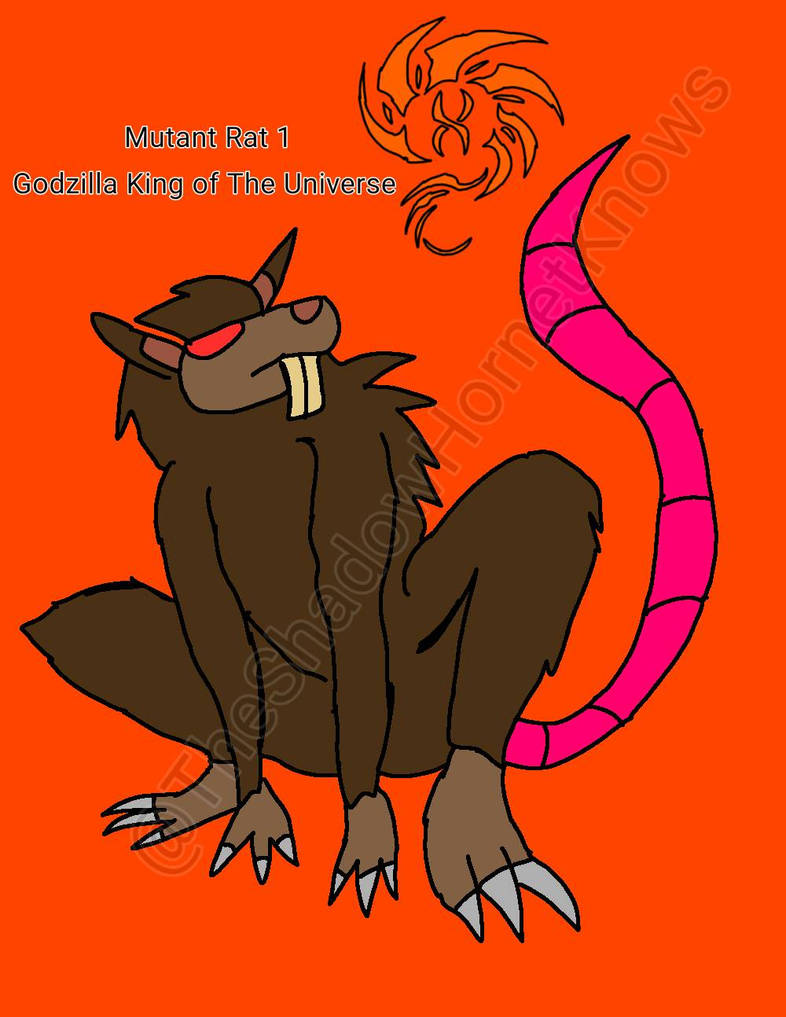 Godzilla Mutant Rats Primeverse Mutant Rat 1 by TheShadowHornetKnows on DeviantArt
