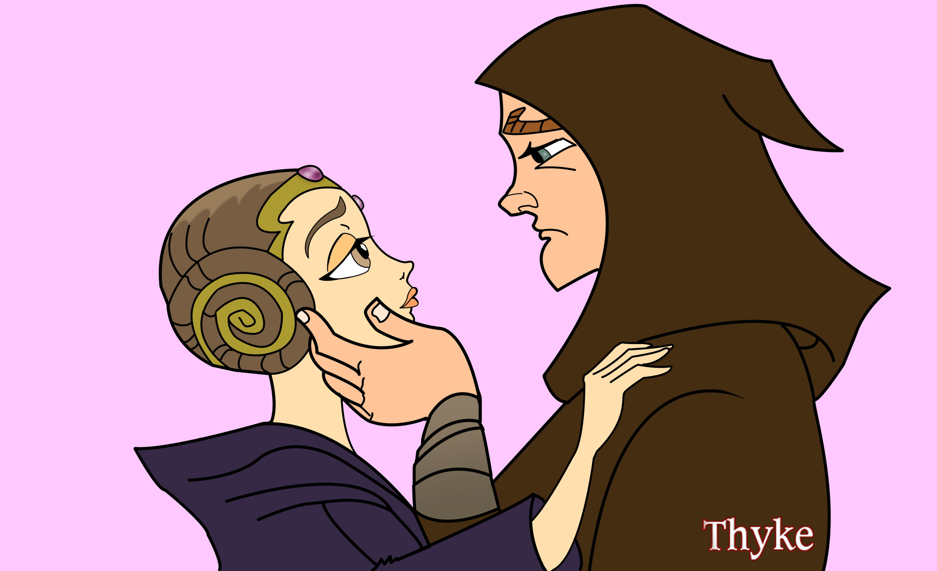 Anakin and Padme switched bodies II by CIoakedInShadows on DeviantArt