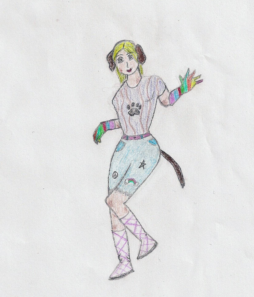 Anthro Dog Girl Adopt -Closed- by CelestialAdoptables on DeviantArt