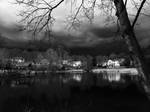 Dark Pond by SemajPhotography