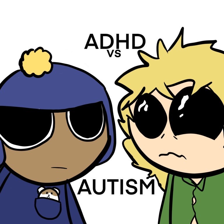Adhd Deviantart ADHD vs autism aka tweek vs craig by RoseEddsworld on DeviantArt