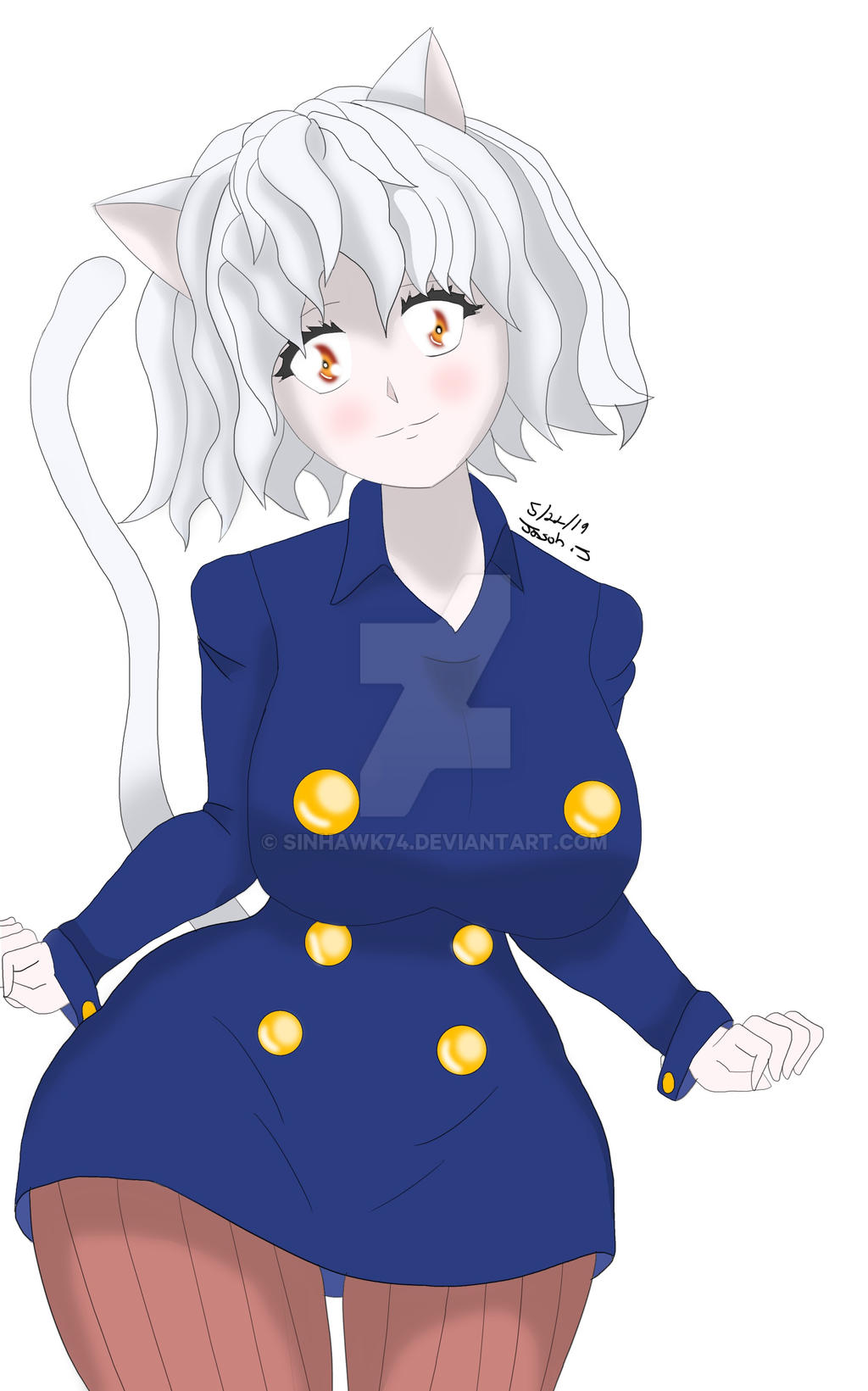 Neferpitour Neferpitou From Hunter X Hunter by sinhawk74 on DeviantArt