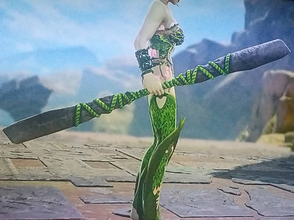 Primitive cudgel (poison ivy) by kingmasn22 on DeviantArt