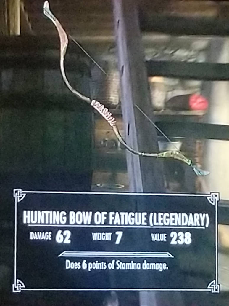 Hunting bow of fatigue by kingmasn22 on DeviantArt