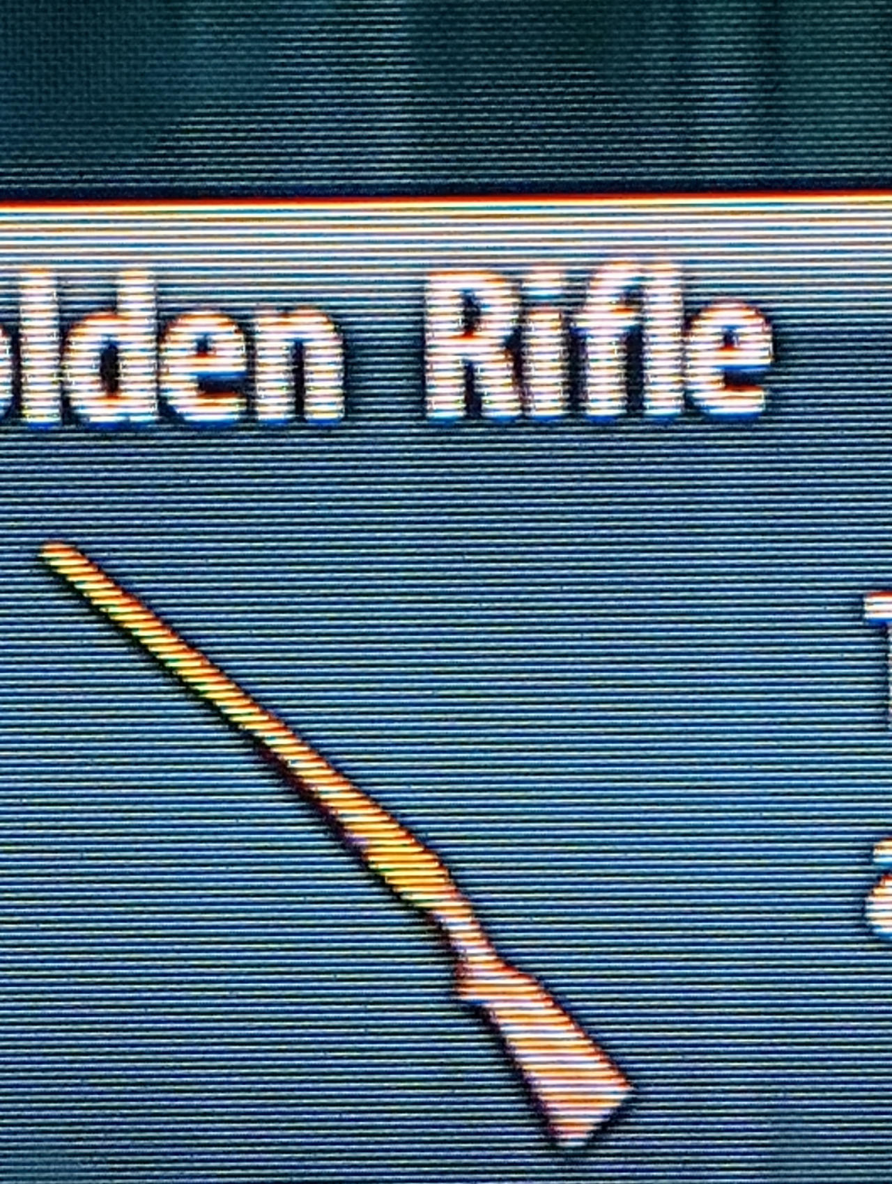 Golden rifle by kingmasn22 on DeviantArt