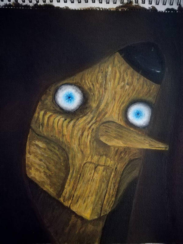 The Marionette - Original Book Cover Art.