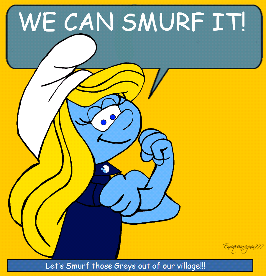 Smurfette Propaganda Alternate