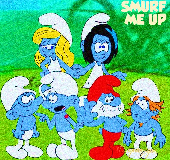 Smurf Me Up Smurf Village Belgium