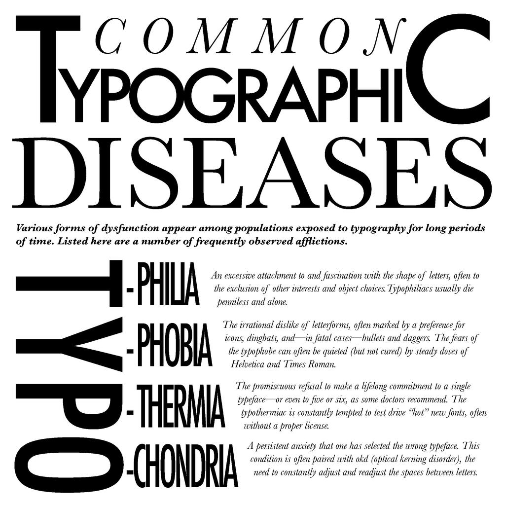 Common Typographic Diseases Classwork 3/3 by LiaLongbottom on DeviantArt