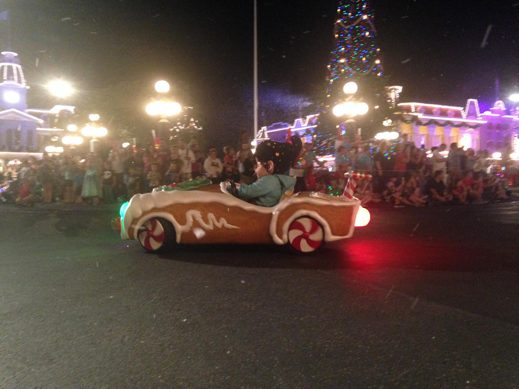 Gingerbread Driving Vanellope's Gingerbread Car by 736berkshire on DeviantArt