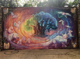 Merry Menagerie Painting