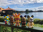Tapestry Figures at World Showcase by 736berkshire