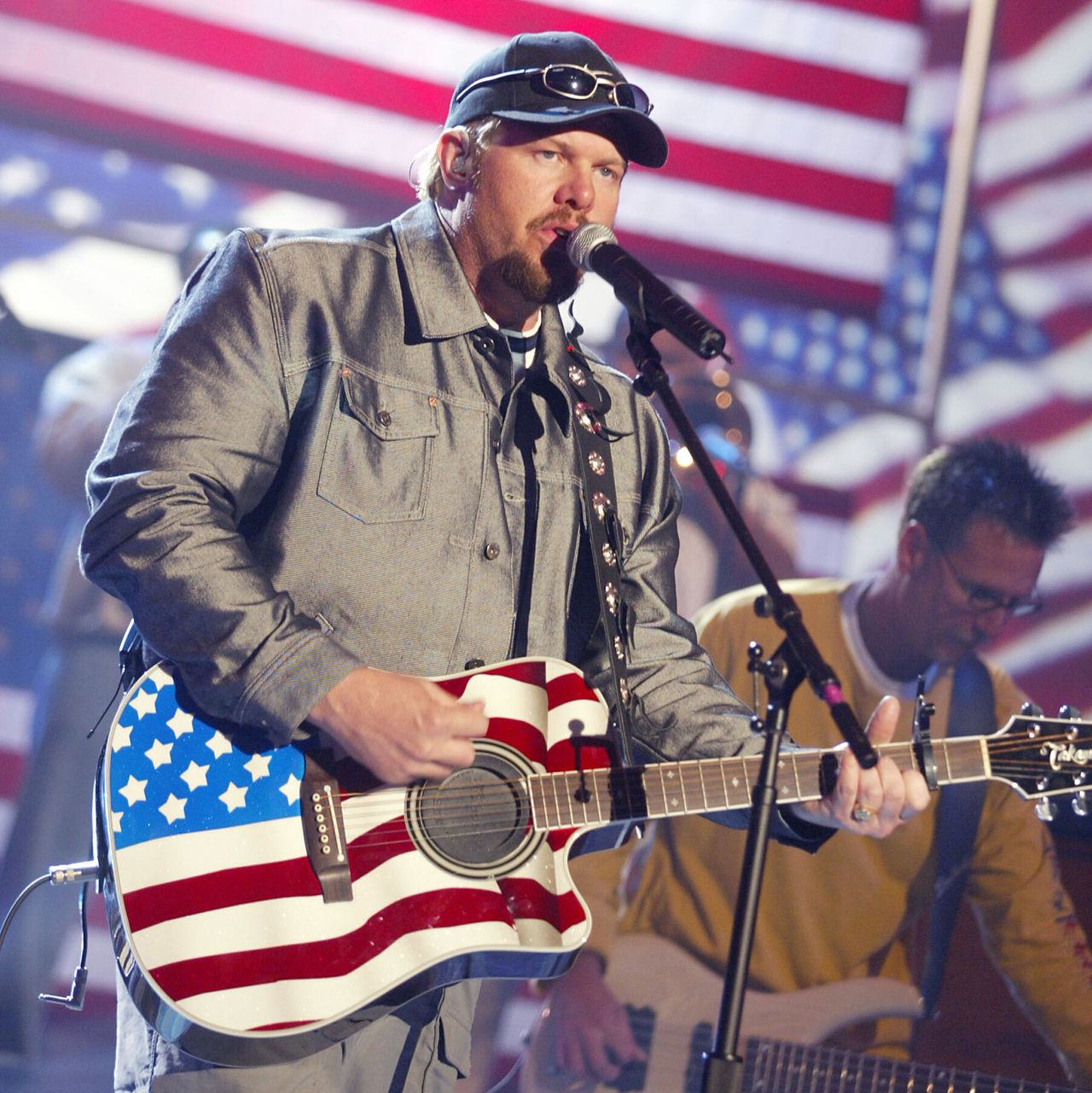 Kiith Flags Toby Keith's American Flag Guitar by ajolley785727 on DeviantArt